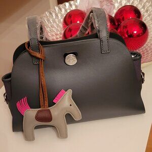 New!  Very cute fashion bag!  Elephant grey